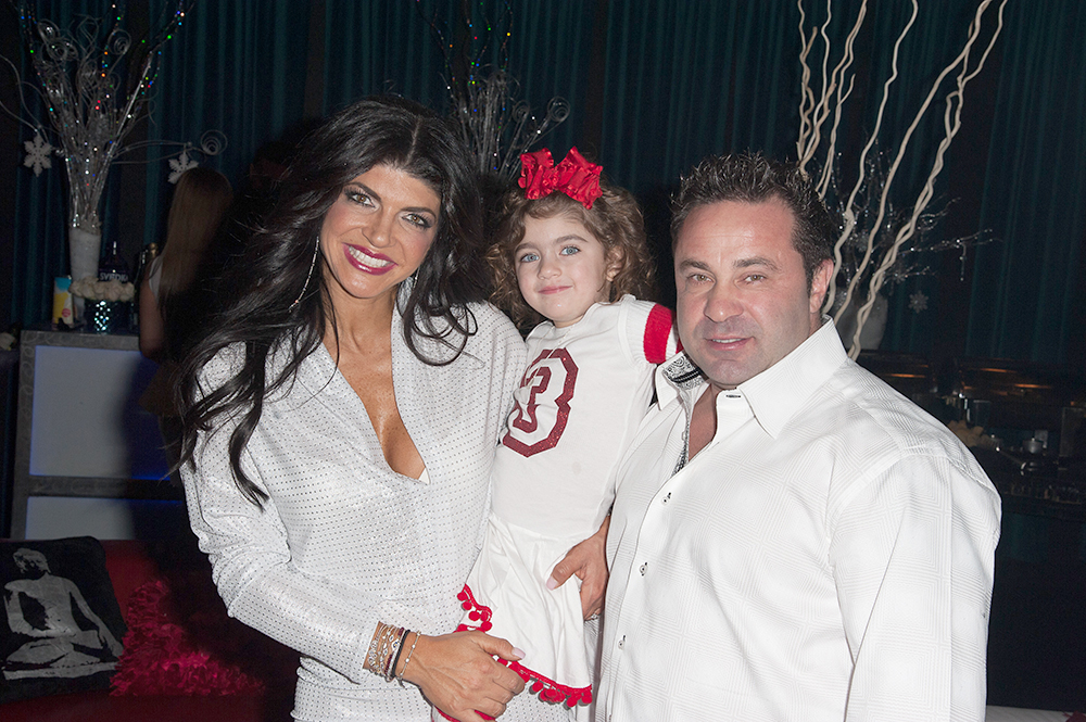 Giudice Family celebrates Gia's 12th Birthday at Space Odyssey USA in Englewood, NJ

Pictured: Teresa Giudice,Audriana Giudice,Joe giudice,Teresa Giudice
Audriana Giudice
Joe giudice
Kim Depaola
Melissa Gorga
Antonia Gorga
Jennifer Dalton
Gino Gorga
Joe Giudce
Gabriella Giudice
Pete Giudice
Joe Giudice
Gia Giudice
Joe Gorga JR
Melissa GOrga
atmosphere
Joe Gorga Jr
Ref: SPL478484 120113 NON-EXCLUSIVE
Picture by: SplashNews.com

Splash News and Pictures
Los Angeles: 310-821-2666
New York: 212-619-2666
London: 0207 644 7656
Milan: 02 4399 8577
photodesk@splashnews.com

World Rights