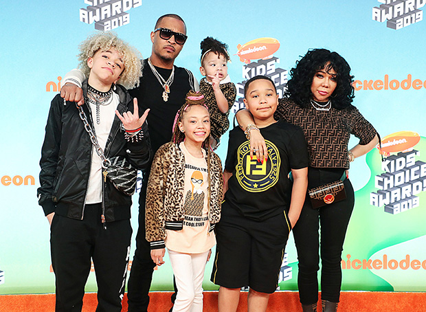 T.I. & Tiny 's family Kids Choice Awards 2019