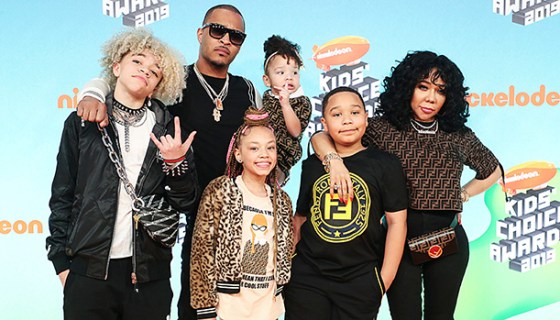 T.I. & Tiny 's family Kids Choice Awards 2019