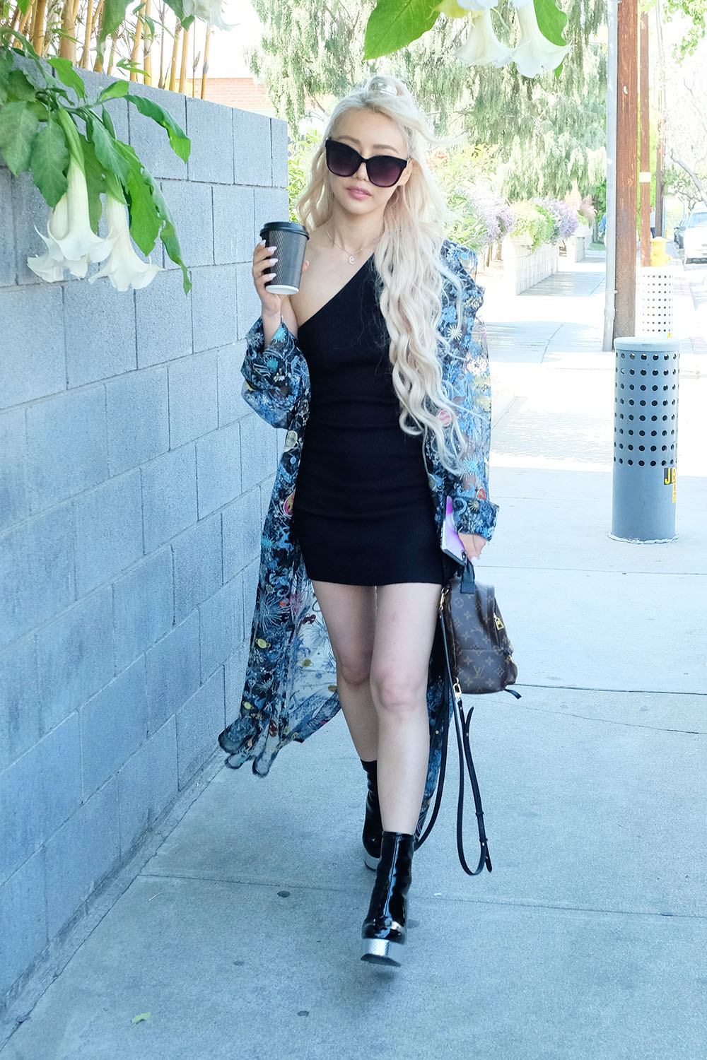 Youtube star Wengie out in Los Angeles