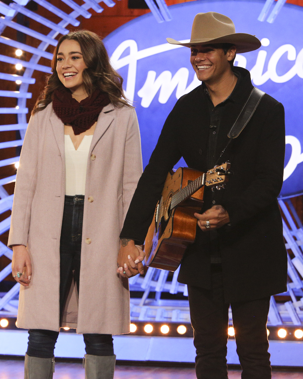 AMERICAN IDOL - "304 (Auditions)" - "American Idol" heads to Savannah, Georgia; Milwaukee, Wisconsin; Washington, D.C.; Los Angeles, California; and Sunriver, Oregon, as the search for America's next superstar continues SUNDAY, MARCH 8 (8:00-10:00 p.m. EST), on ABC. (ABC/Scott Patrick Green)
Kat Luna, Alejandro "Space Cowboy" Garrido