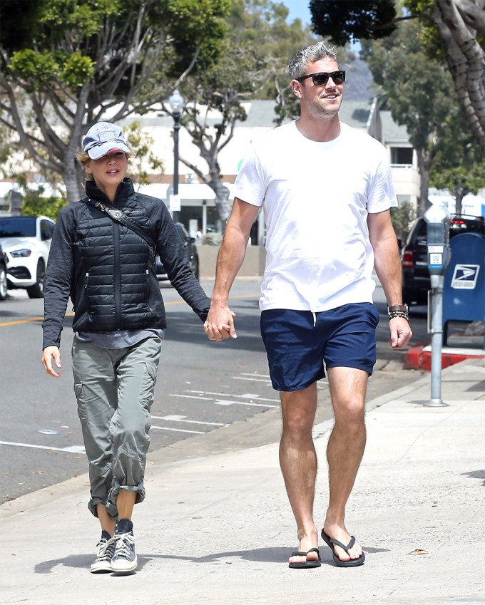 Renee Zellweger & Ant Anstead go for a walk