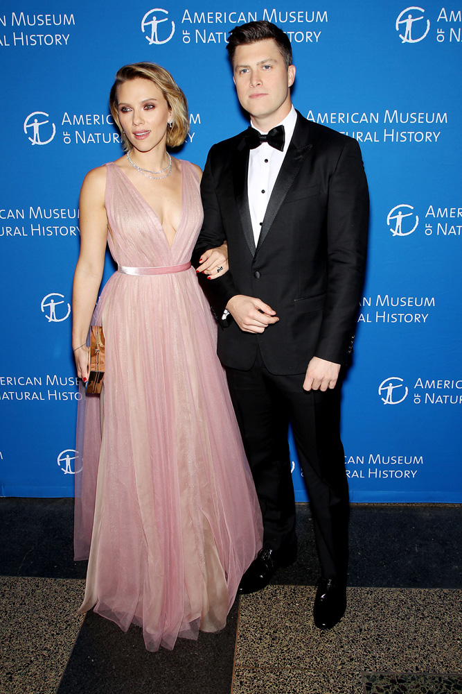 Scarlett Johansson, Colin Jost
American Museum of Natural History 2018 Gala, New York, USA - 15 Nov 2018