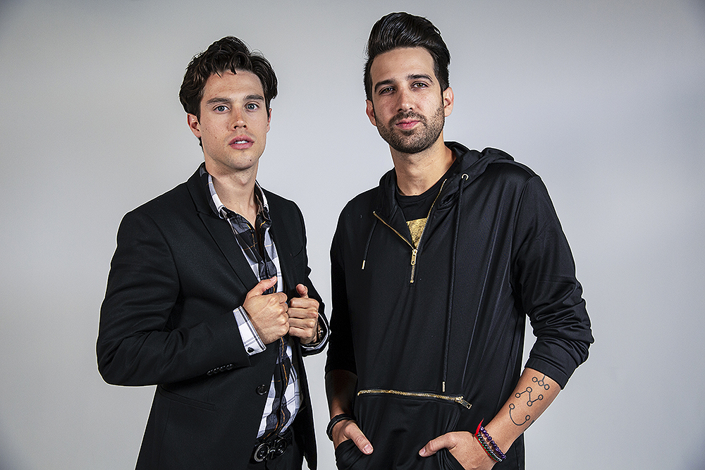 'Mexican Dynasties' stars Elan & Adan Allende stop by HollywoodLife's NYC studios.