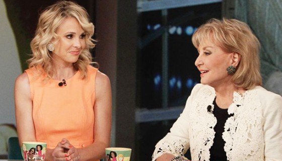 Elisabeth Hasselbeck & Barbara Walters