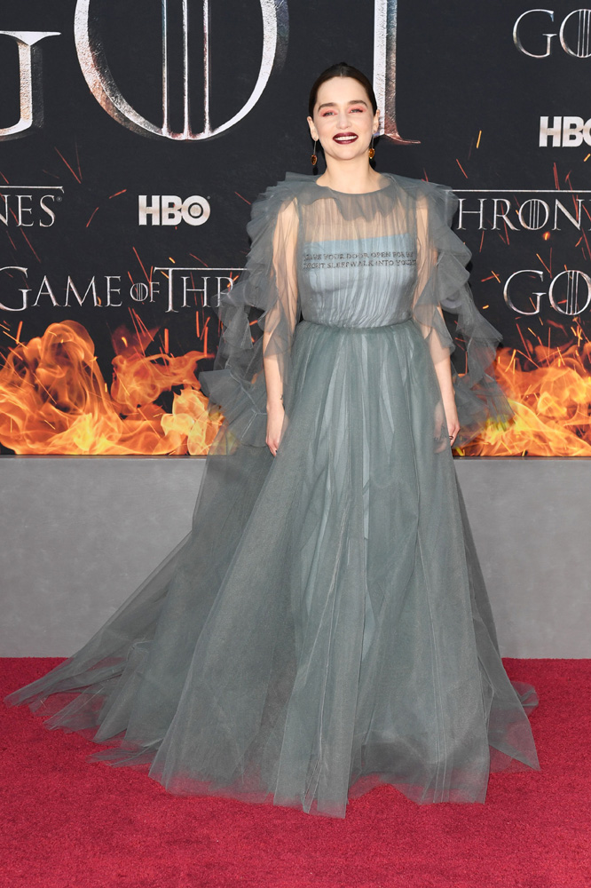 'Game of Thrones' season eight premiere, Arrivals, New York, USA - 03 Apr 2019