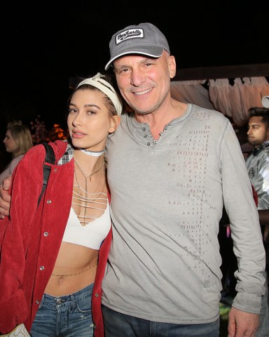 Hailey Baldwin and Marc Luzzatto
'Nylon Midnight Garden Party' for Coachella, Palm Springs, America - 15 Apr 2016