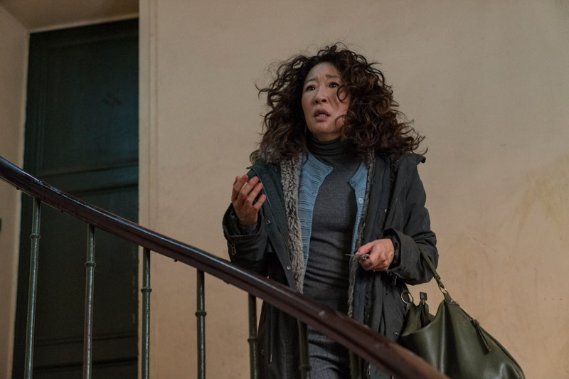 Sandra Oh as Eve Polastri - Killing Eve _ Season 2, Episode 1 - Photo Credit: Aimee Spinks/BBCAmerica