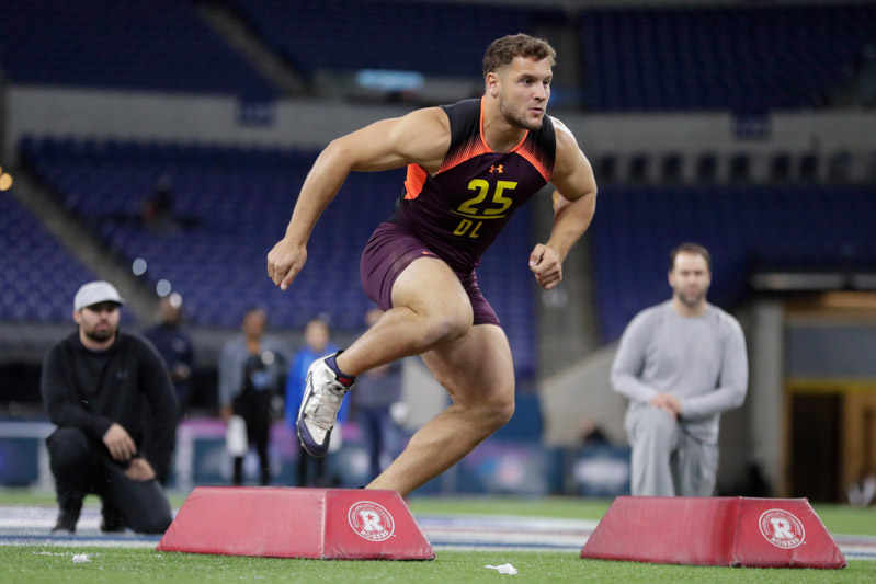 NFL Combine Football, Indianapolis, USA - 03 Mar 2019