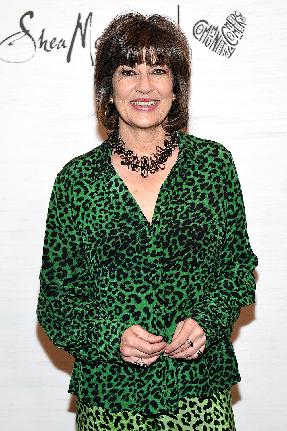 Christiane Amanpour attends Variety's Power of Women presented by Lifetime at Cipriani Midtown on April 5, 2019 in New
York City
Variety's Power of Women Presented by Lifetime, Arrivals, Cipriani 42nd St, New York, USA - 05 Apr 2019