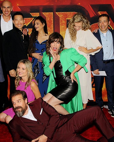 Cast - Daniel Dae Kim, Sasha Lane, Milla Jovovich, Penelope Mitchell, and David Harbour
New York Special Screening "HELLBOY " at the AMC Lincoln Square IMAX, USA - 09 Apr 2019