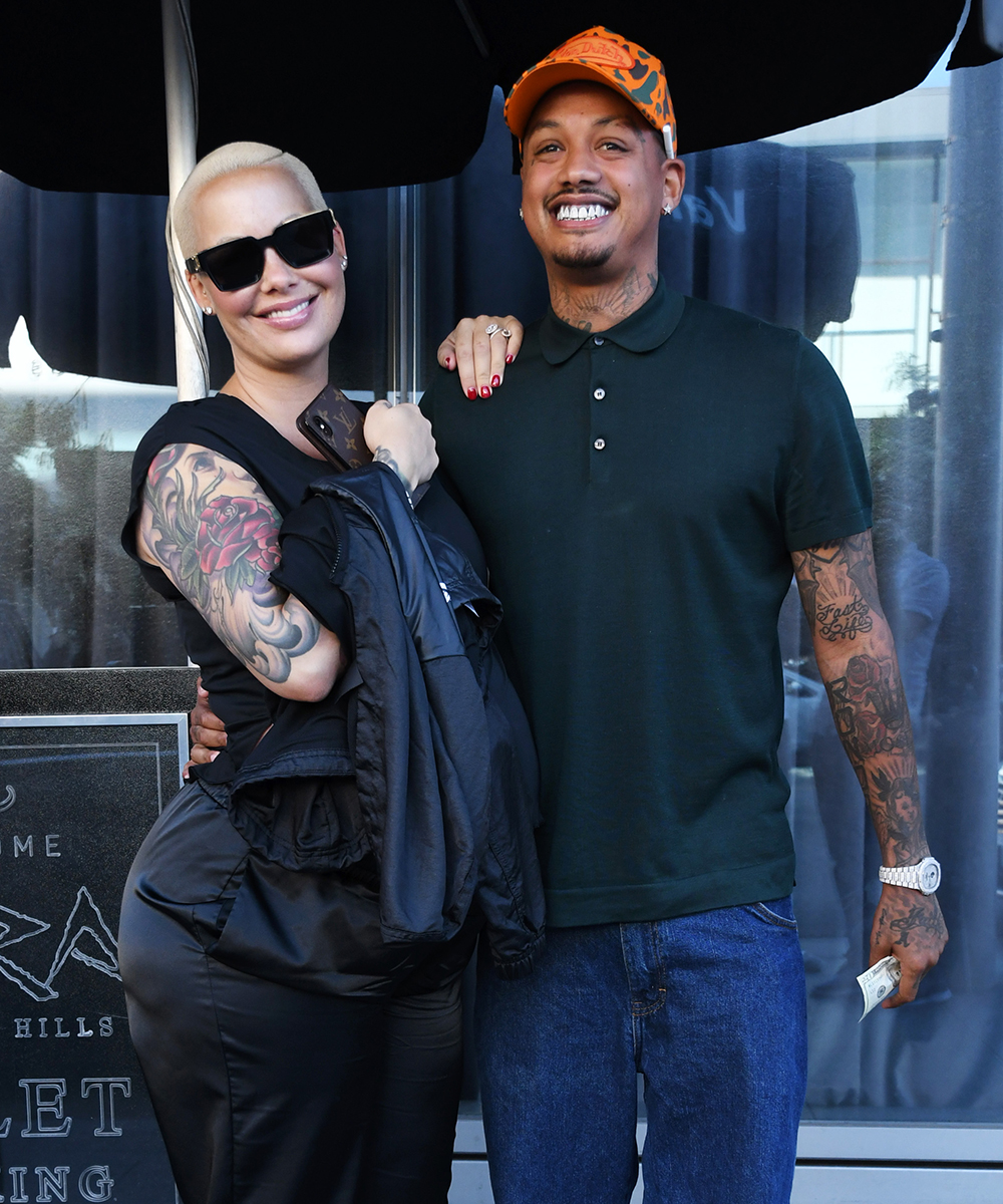 Amber Rose and Alexander Edwards
Amber Rose and Alexander Edwards out and about, Los Angeles, USA - 25 Sep 2019