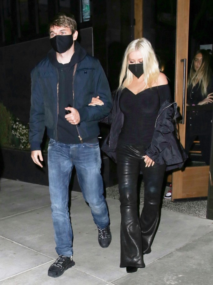 Christina Aguilera & Matthew Rutler