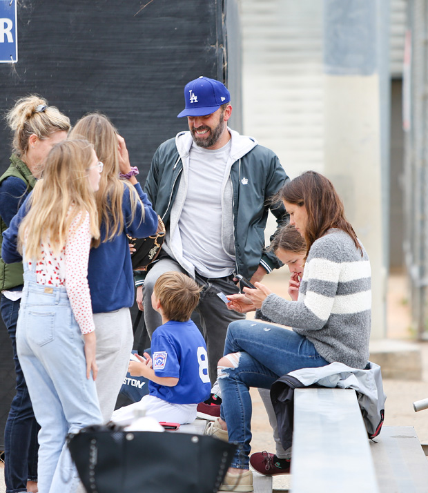 Ben Affleck, Jennifer Garner and their kids