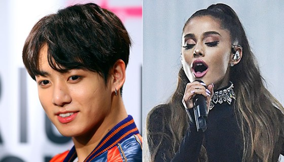 Ariana Grande Jungkook Selfie