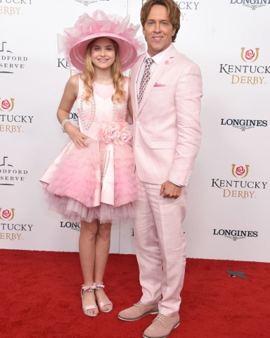 Dannielynn Birkhead and Larry Birkhead
45th Annual Kentucky Derby, Arrivals, Churchill Downs, Louisville, Kentucky, USA - 04 May 2019