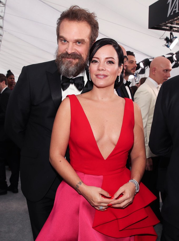 David Harbour & Lily Allen