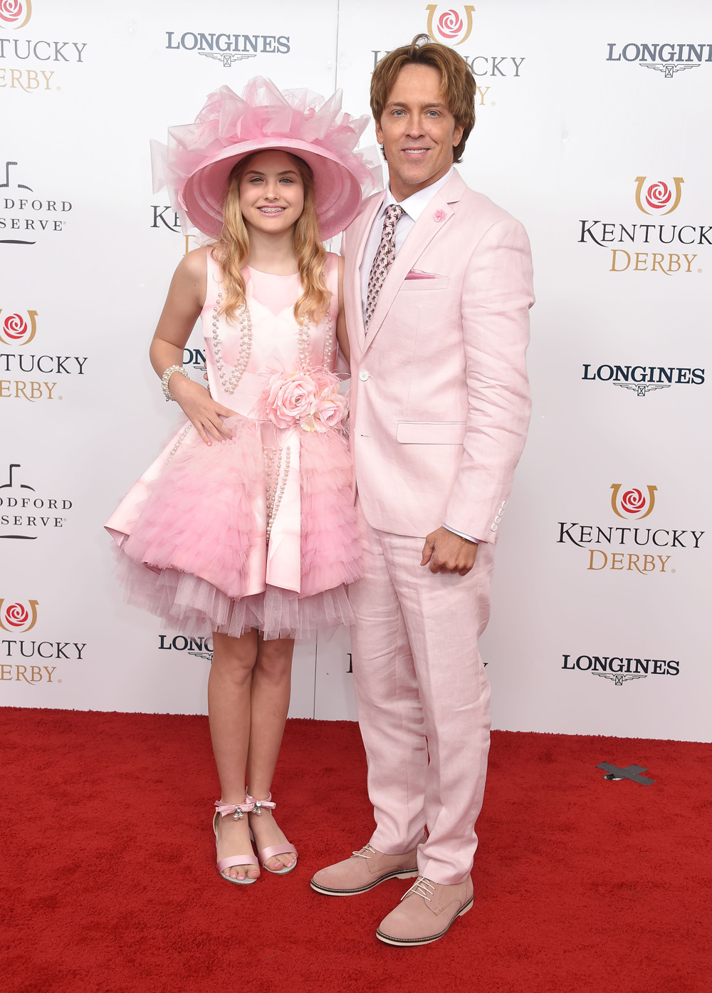 Dannielynn Birkhead and Larry Birkhead45th Annual Kentucky Derby, Arrivals, Churchill Downs, Louisville, Kentucky, USA - 04 May 2019