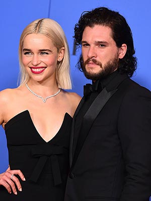 Emilia Clarke Kit Harington