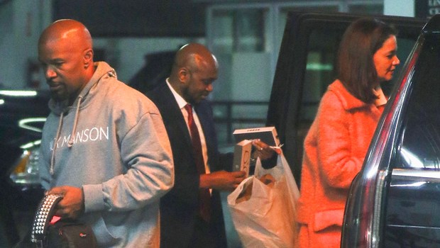 JamieFoxx & Katie Holmes In NYC