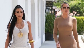 Kim and Khloe Kardashian