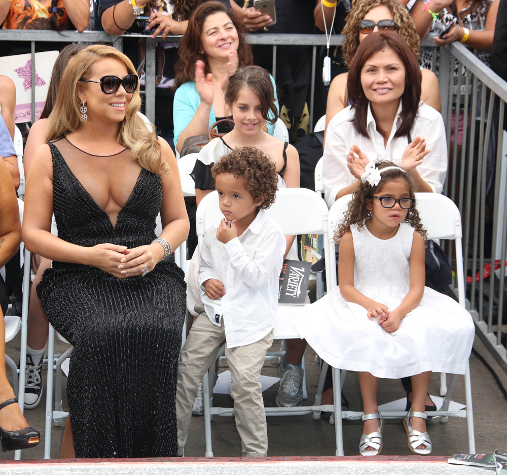 Mariah Carey honoured with star on Hollywood Walk of Fame, Los Angeles, America - 05 Aug 2015