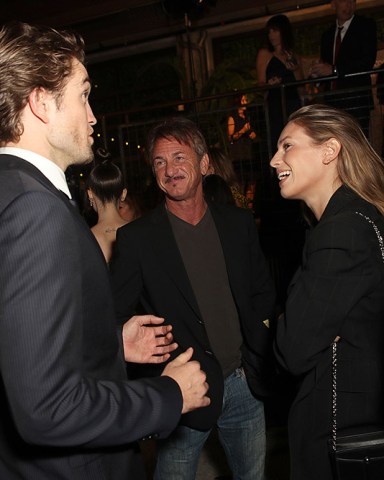 Robert Pattinson, Sean Penn and Dylan Penn
GO Campaign Gala, Arrivals, Los Angeles, USA - 20 Oct 2018