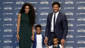 Russell Wilson, Ciara, Sienna & Future Jr.