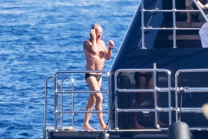 Sting on a yacht