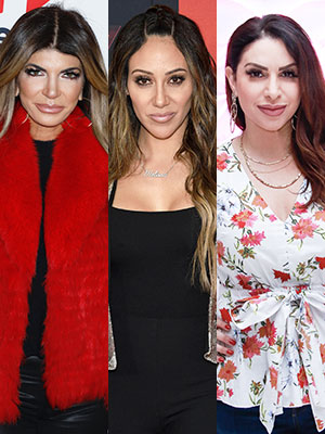 Teresa Giudice, Melissa Gorga and Jennifer Aydin
