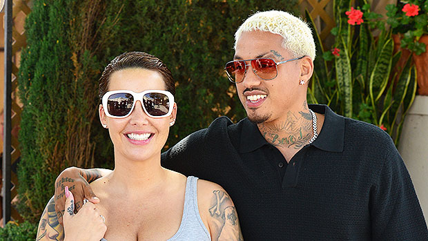 Amber Rose & boyfriend 'AE'