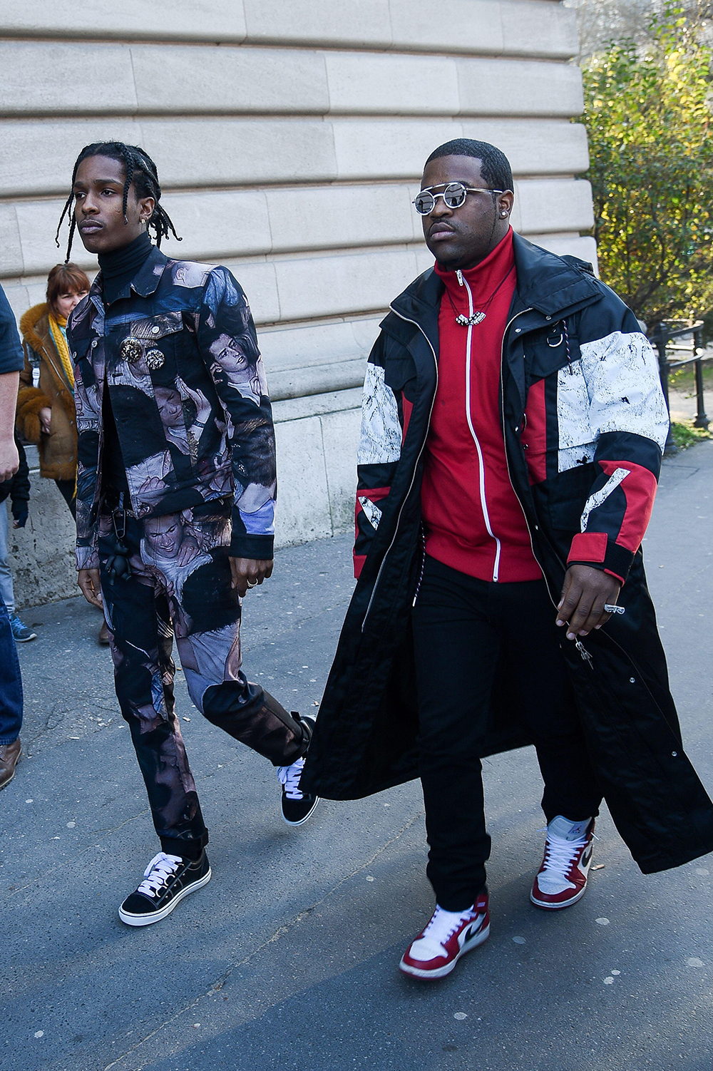 Asap Rocky and ASAP Ferg
Street Style, Autumn Winter 2017, Paris Fashion Week Men's, France - 21 Jan 2017