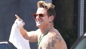 Cameron Douglas shirtless