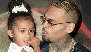 Chris Brown Cuddles Royalty