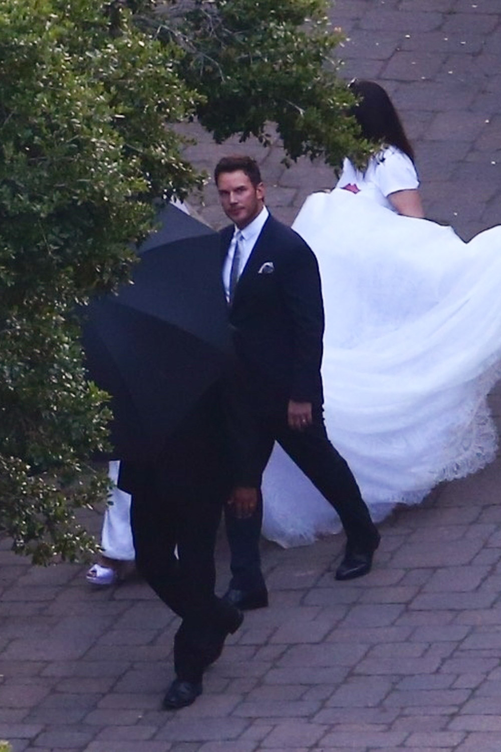 Montecito, CA  - Just married! Newlywed couple Chris Pratt and Katherine Schwarzenegger seen departing after their wedding ceremony at San Ysidro Ranch in Montecito.

Pictured: Chris Pratt, Katherine Schwarzenegger

BACKGRID USA 8 JUNE 2019 

USA: +1 310 798 9111 / usasales@backgrid.com

UK: +44 208 344 2007 / uksales@backgrid.com

*UK Clients - Pictures Containing Children
Please Pixelate Face Prior To Publication*