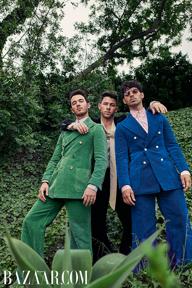 Jonas Brothers Harper's Bazaar