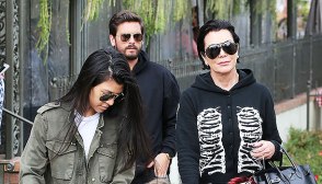Scott Disick Kris Jenner Kourtney Kardashian