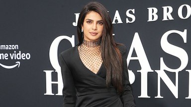 Priyanka Chopra Slit Gown