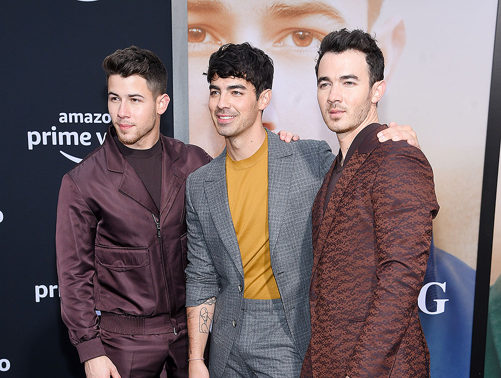 Nick Jonas, Joe Jonas, Kevin Jonas
'Chasing Happiness' film premiere, Arrivals, Regency Bruin Theatre, Los Angeles, USA - 03 Jun 2019