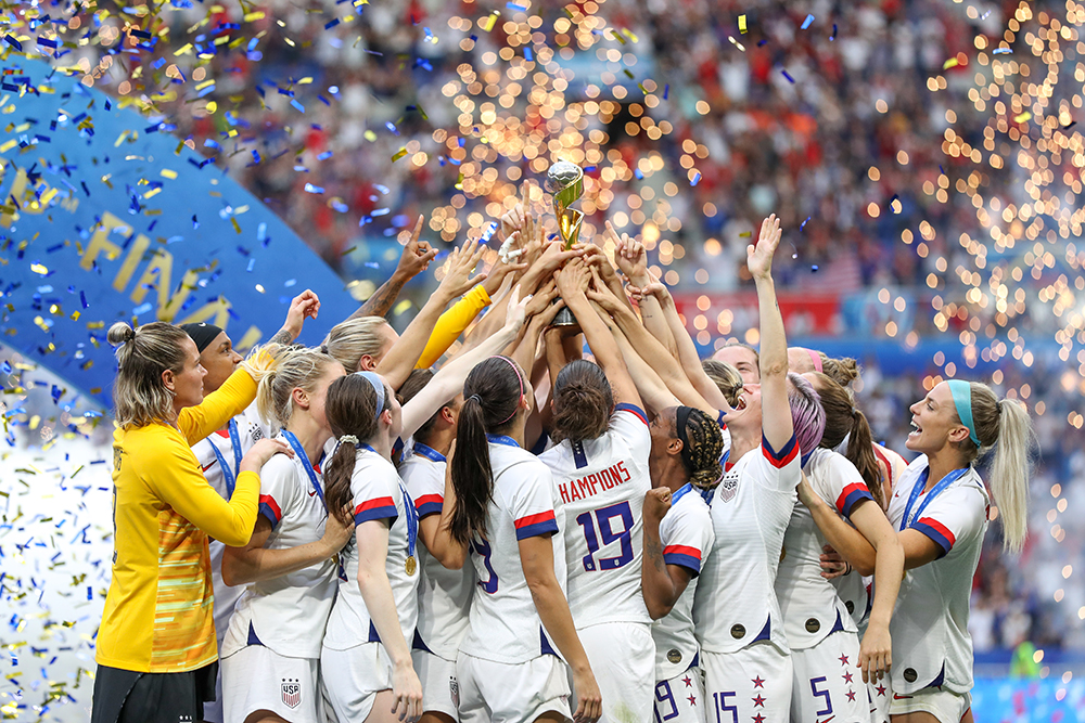 USA v Netherlands, FIFA Women's World Cup Final, Football, Stade de Lyon, France - 07 Jul 2019