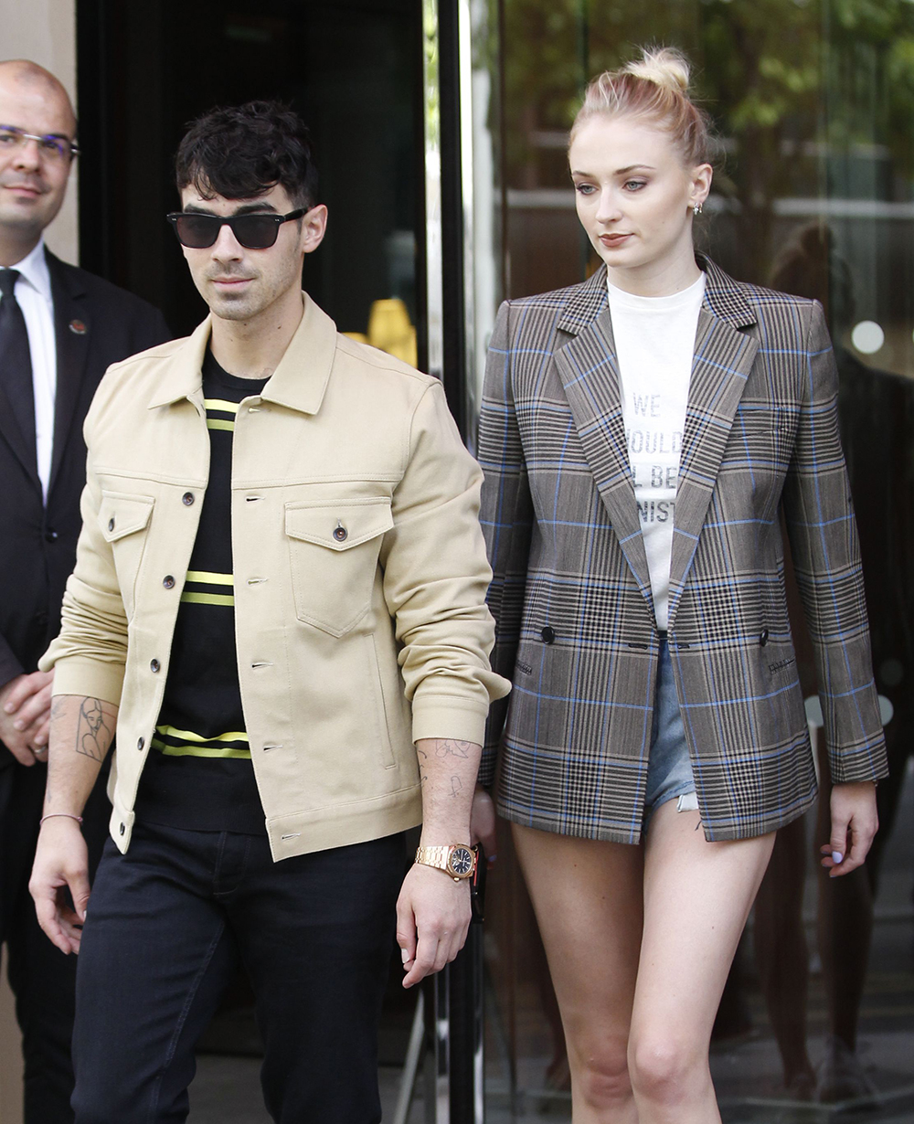 Joe Jonas and Sophie Turner
Joe Jonas and Sophie Turner out and about, Paris, France - 23 Jun 2019