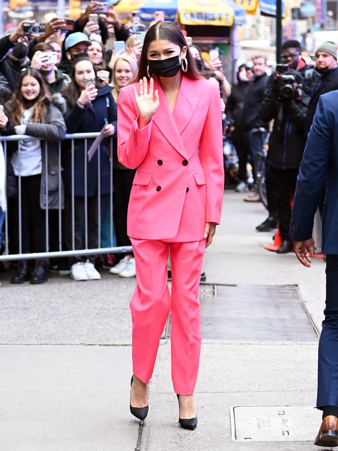 Zendaya at ‘Good Morning America’ in NYC