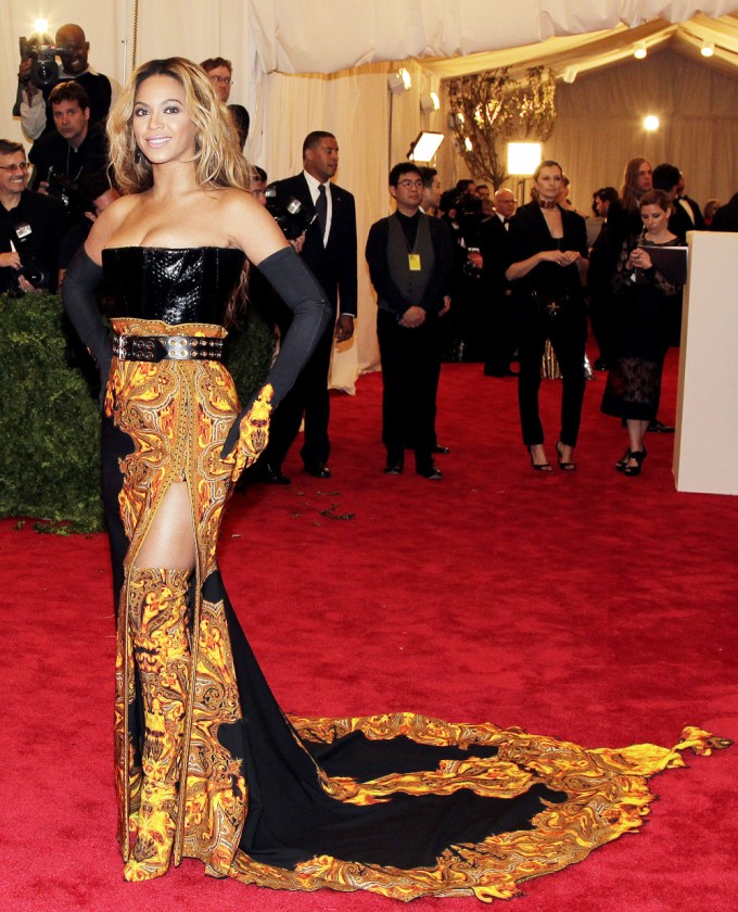 Beyonce At The 2013 Met Gala