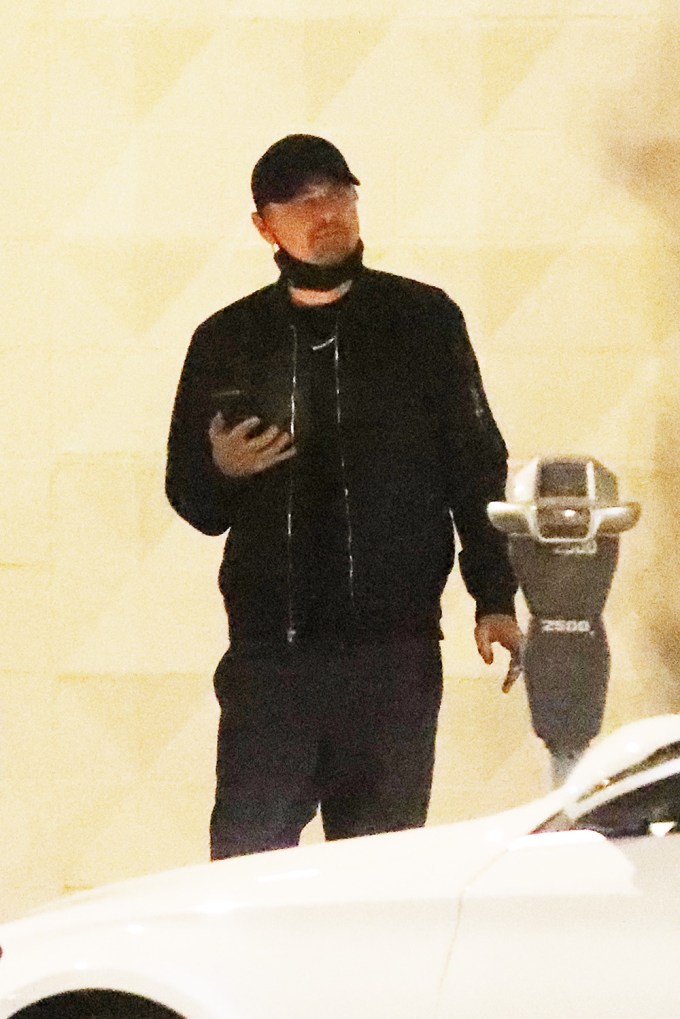 Leonardo DiCaprio outside