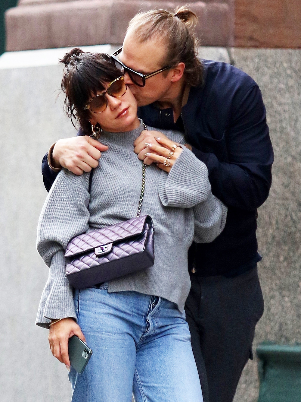 David Harbour and Lily Allen show major PDA as they passionately kiss and hold hands in NYC