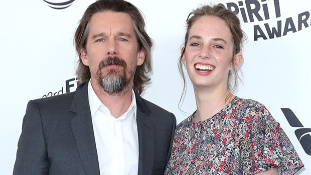 Ethan and Maya Hawke