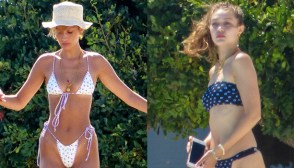 bella hadid bikini greece