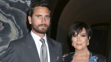 Scott Disick Kris Jenner