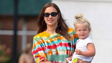 Irina Shayk and daughter Lea