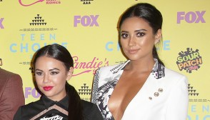 Janel Parrish Shay Mitchell pregnant
